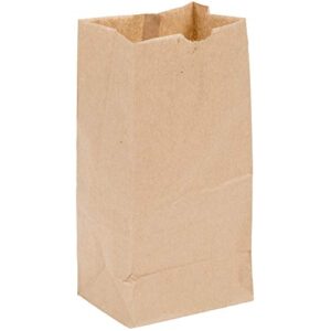 Perfect Stix – Brown Bag 4-100 4lb Brown Paper Lunch Bags – Pack of 100ct